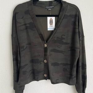 Social Standard by Sanctuary Daytripper Cardigan Camo Large